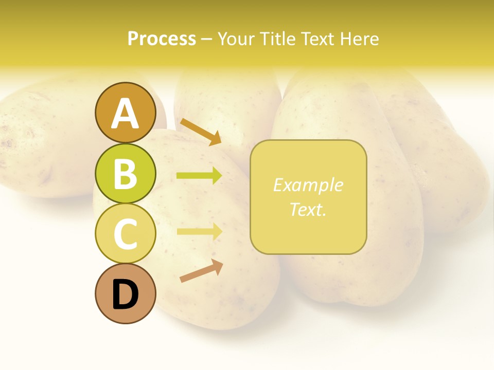 White Foodstuff Health PowerPoint Template