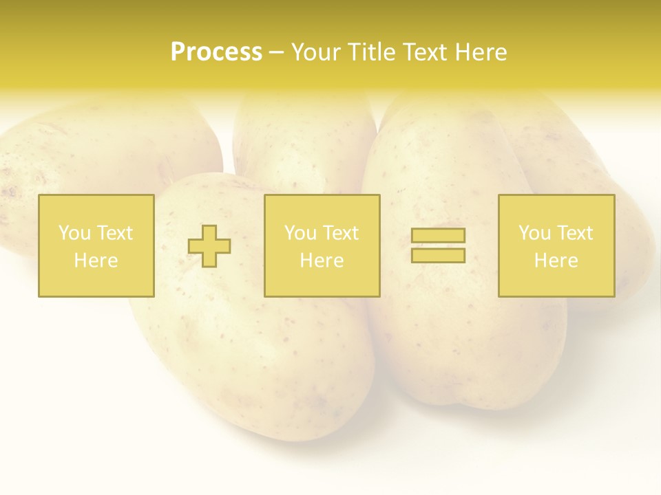 White Foodstuff Health PowerPoint Template