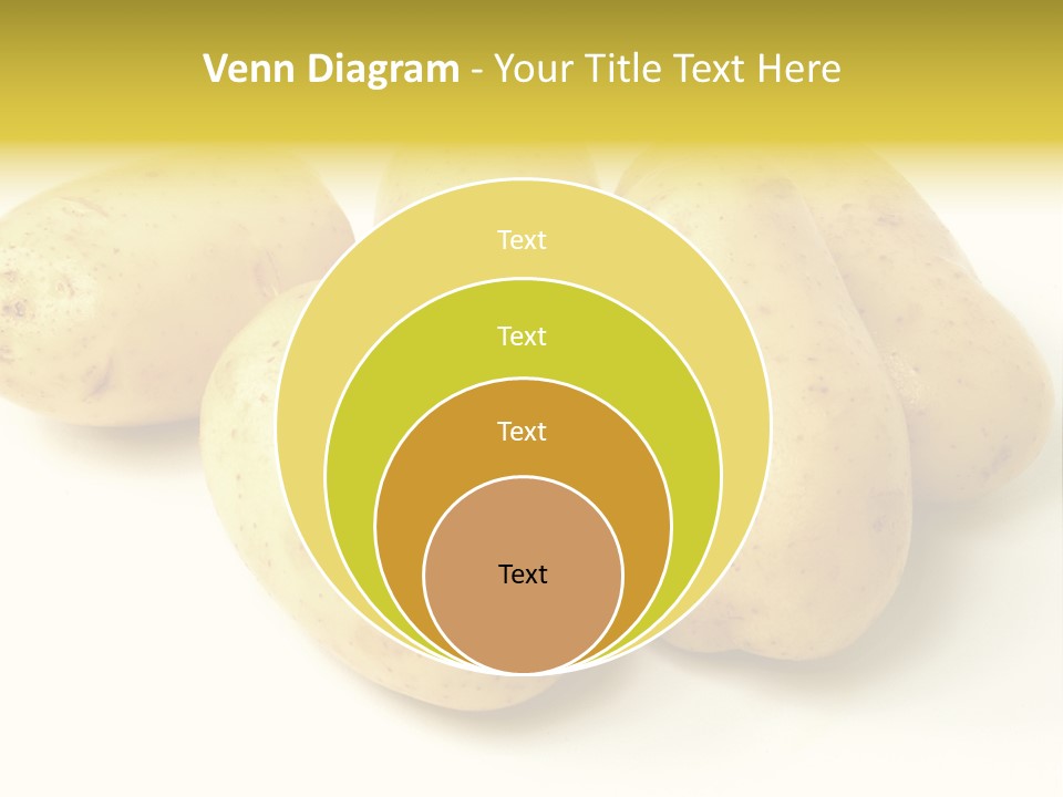 White Foodstuff Health PowerPoint Template