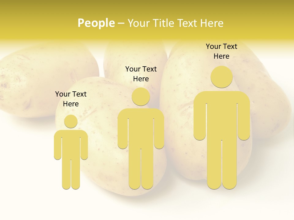 White Foodstuff Health PowerPoint Template