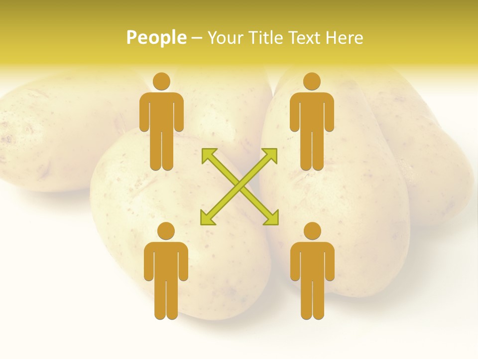 White Foodstuff Health PowerPoint Template