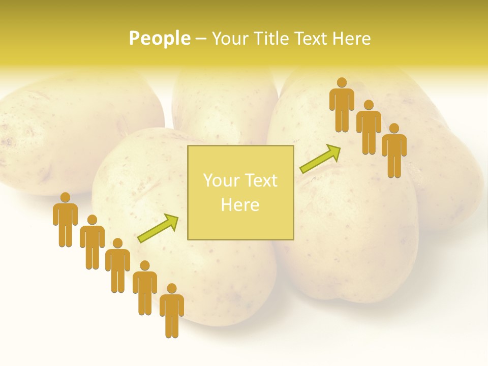 White Foodstuff Health PowerPoint Template