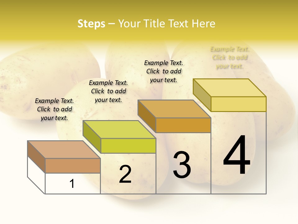 White Foodstuff Health PowerPoint Template