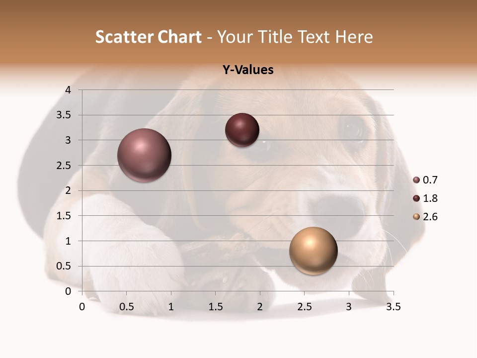 A Dog Laying Down With A Bone In Its Mouth PowerPoint Template