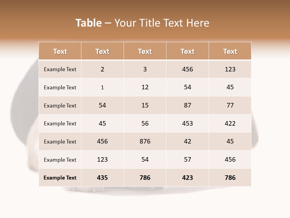 A Dog Laying Down With A Bone In Its Mouth PowerPoint Template