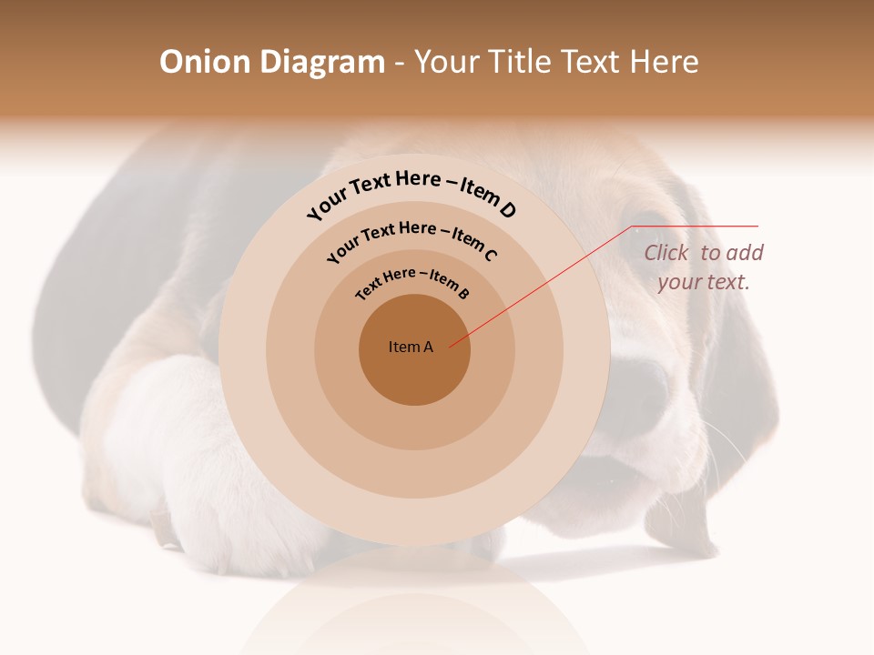 A Dog Laying Down With A Bone In Its Mouth PowerPoint Template