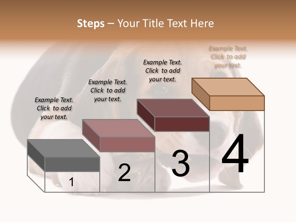 A Dog Laying Down With A Bone In Its Mouth PowerPoint Template