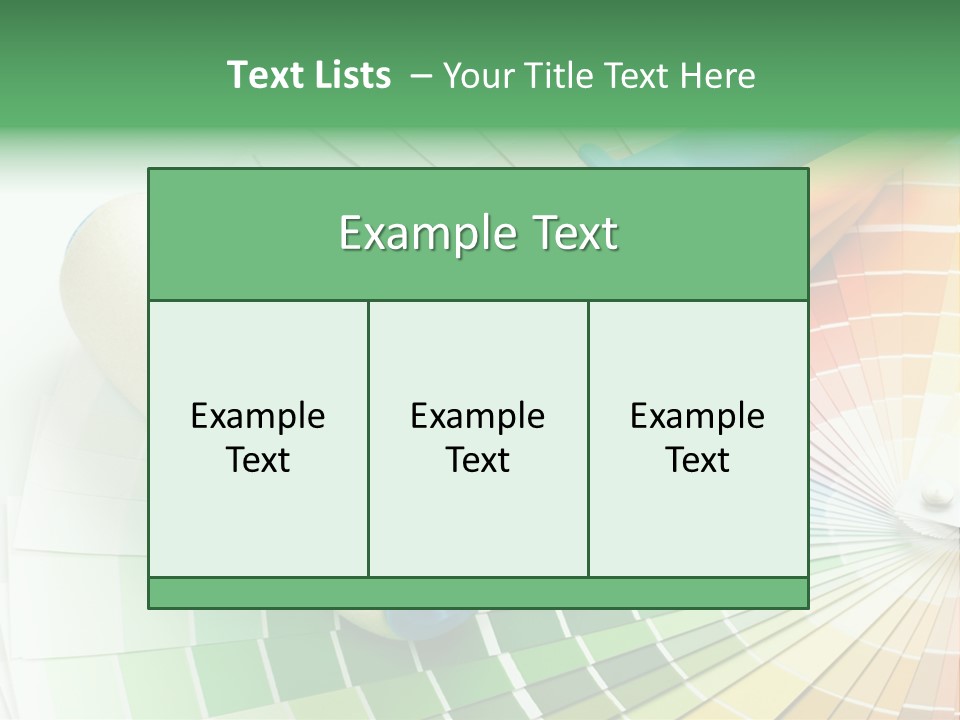 A Group Of Paint Brushes And A Paint Roller On A White Background PowerPoint Template
