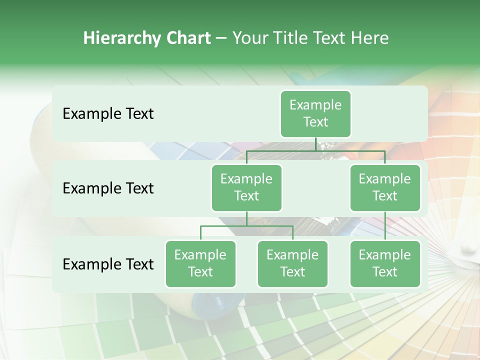 A Group Of Paint Brushes And A Paint Roller On A White Background PowerPoint Template
