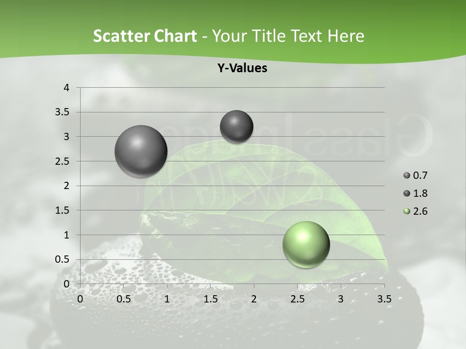 A Group Of Rocks With Green Leaves On Them PowerPoint Template