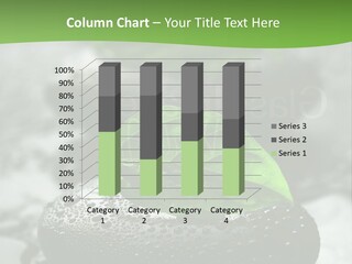 A Group Of Rocks With Green Leaves On Them PowerPoint Template