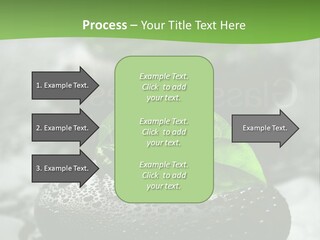 A Group Of Rocks With Green Leaves On Them PowerPoint Template