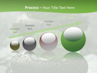 A Group Of Rocks With Green Leaves On Them PowerPoint Template