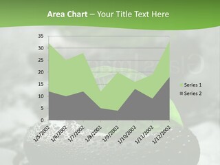 A Group Of Rocks With Green Leaves On Them PowerPoint Template
