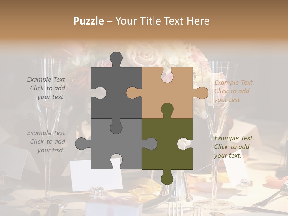 Laughable Coffee Cup Yellow PowerPoint Template