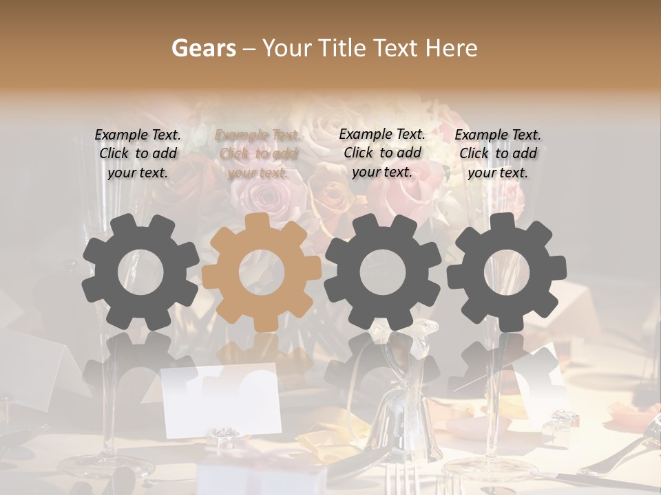 Laughable Coffee Cup Yellow PowerPoint Template