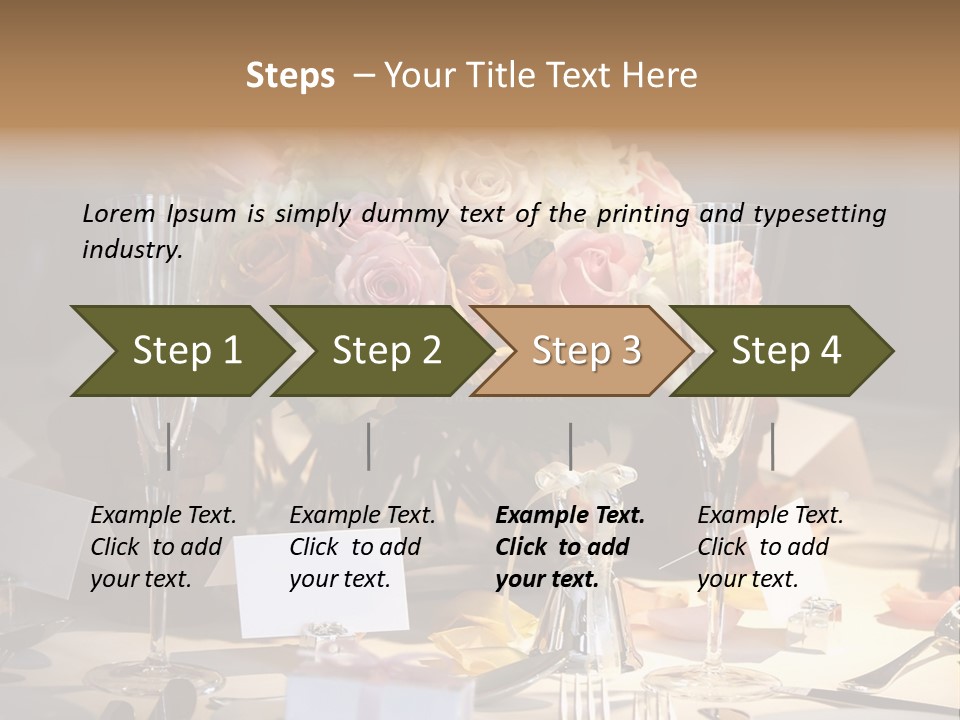 Laughable Coffee Cup Yellow PowerPoint Template