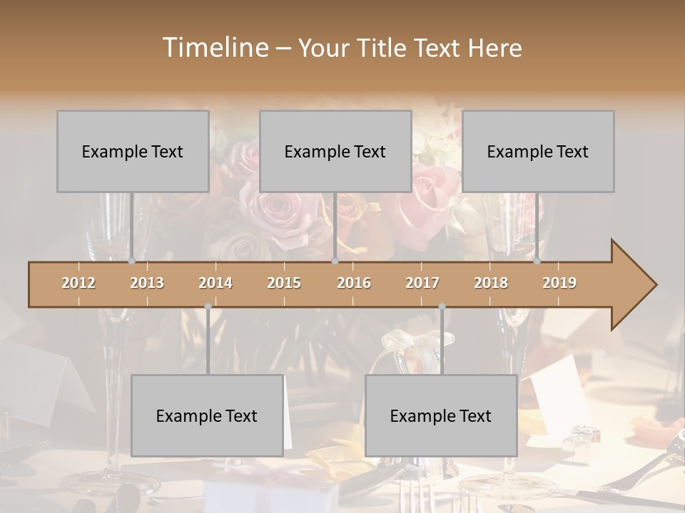 Laughable Coffee Cup Yellow PowerPoint Template