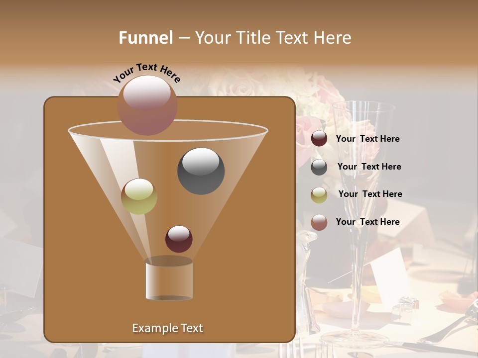 Laughable Coffee Cup Yellow PowerPoint Template