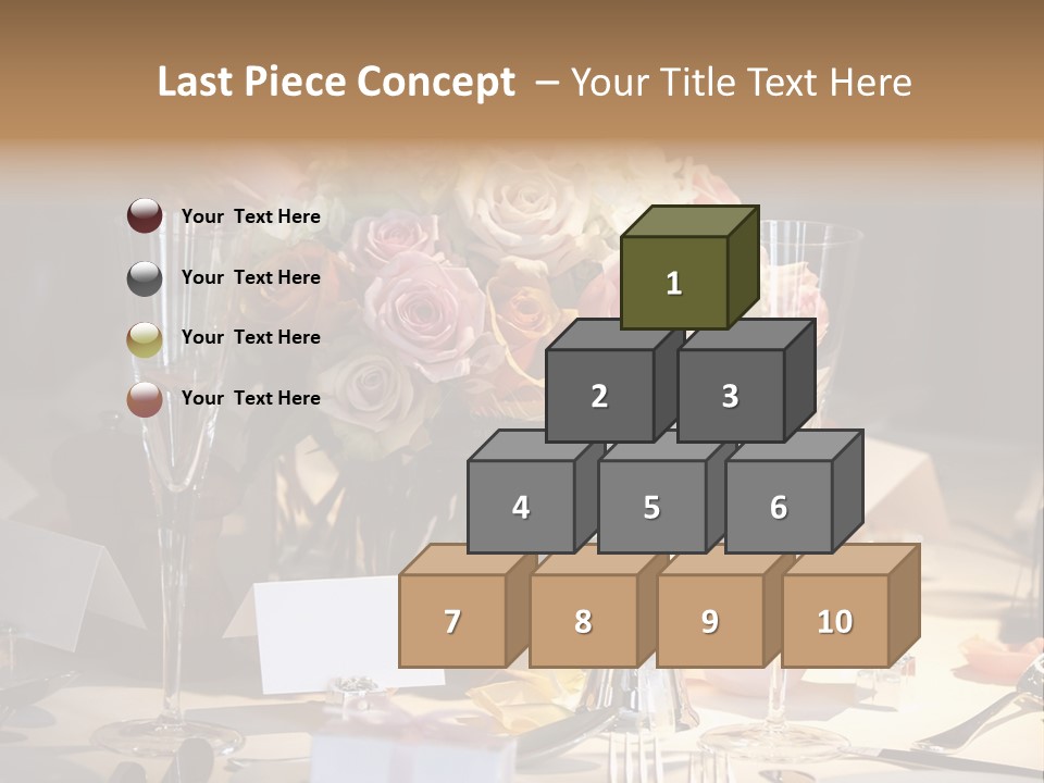 Laughable Coffee Cup Yellow PowerPoint Template