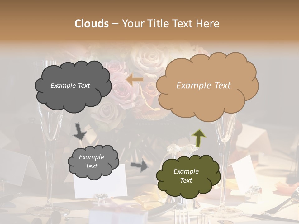 Laughable Coffee Cup Yellow PowerPoint Template