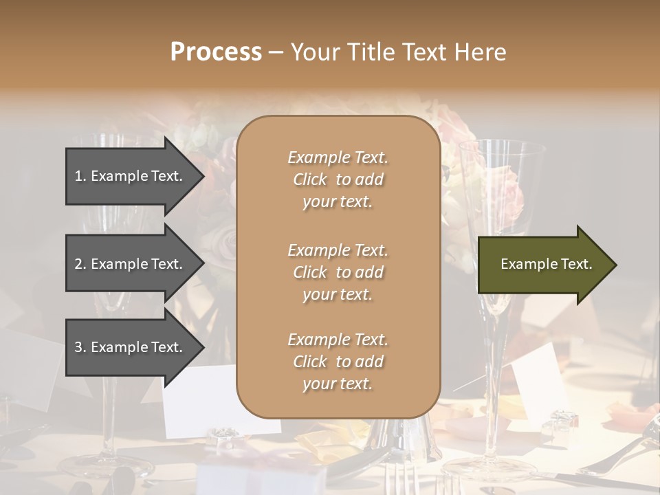 Laughable Coffee Cup Yellow PowerPoint Template