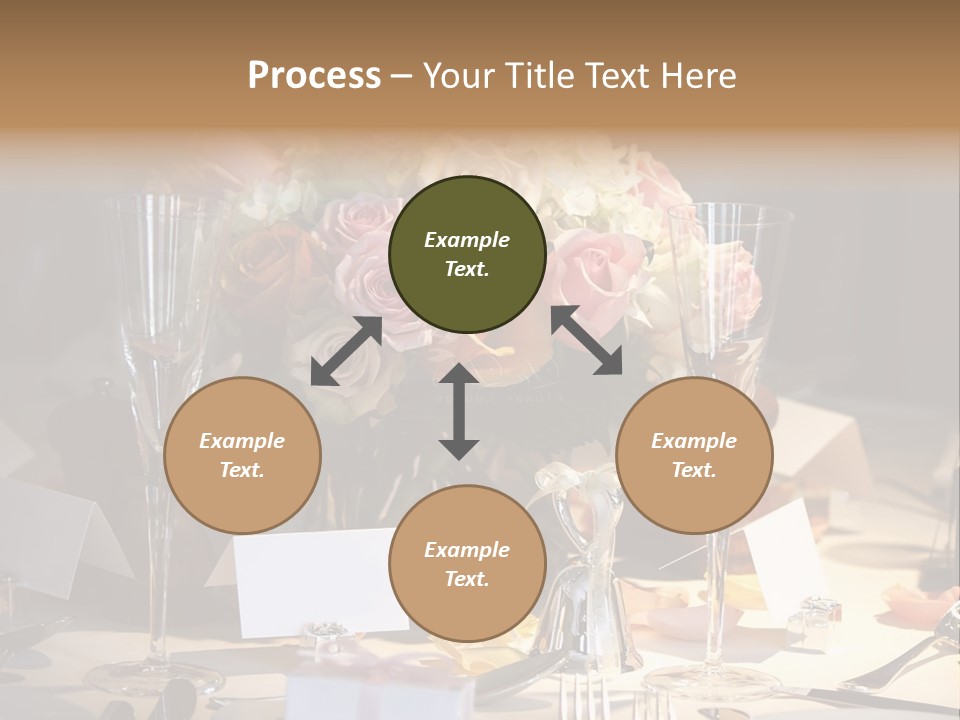 Laughable Coffee Cup Yellow PowerPoint Template