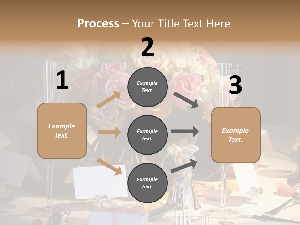 Laughable Coffee Cup Yellow PowerPoint Template