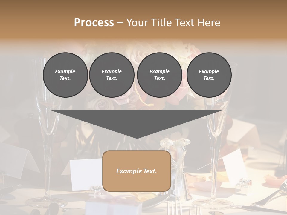 Laughable Coffee Cup Yellow PowerPoint Template