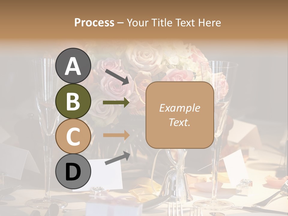 Laughable Coffee Cup Yellow PowerPoint Template