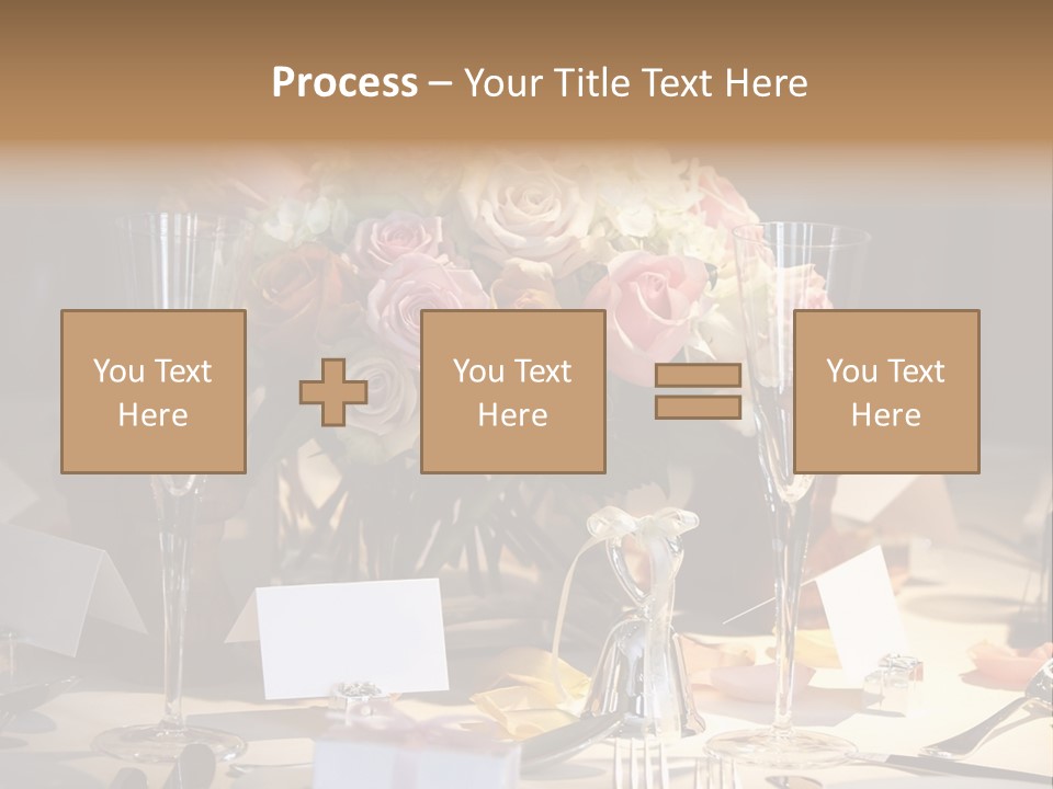 Laughable Coffee Cup Yellow PowerPoint Template