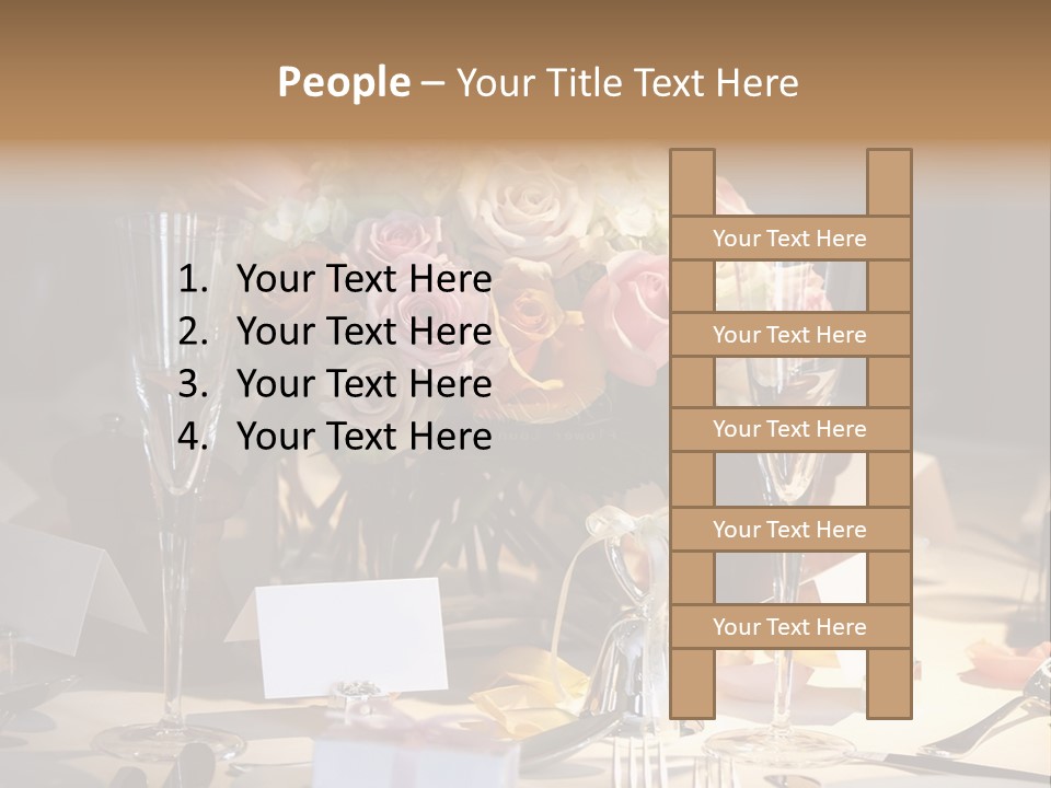 Laughable Coffee Cup Yellow PowerPoint Template