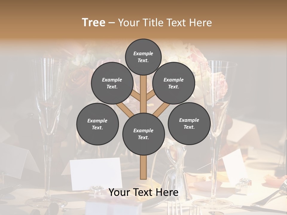 Laughable Coffee Cup Yellow PowerPoint Template