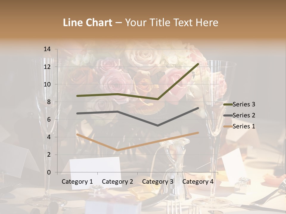 Laughable Coffee Cup Yellow PowerPoint Template