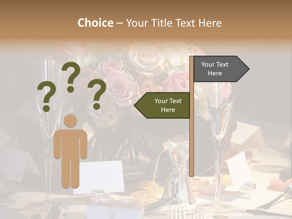 Laughable Coffee Cup Yellow PowerPoint Template