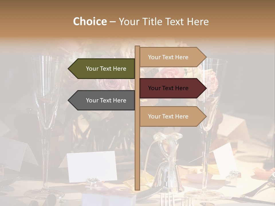 Laughable Coffee Cup Yellow PowerPoint Template