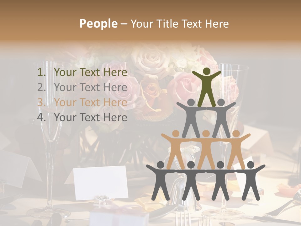 Laughable Coffee Cup Yellow PowerPoint Template