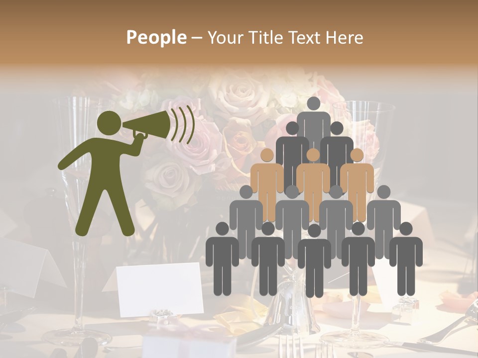 Laughable Coffee Cup Yellow PowerPoint Template