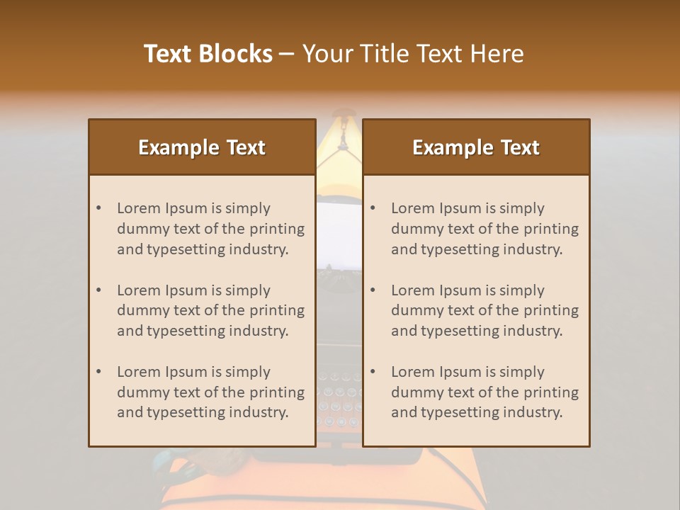 Laughable Coffee Cup Yellow PowerPoint Template