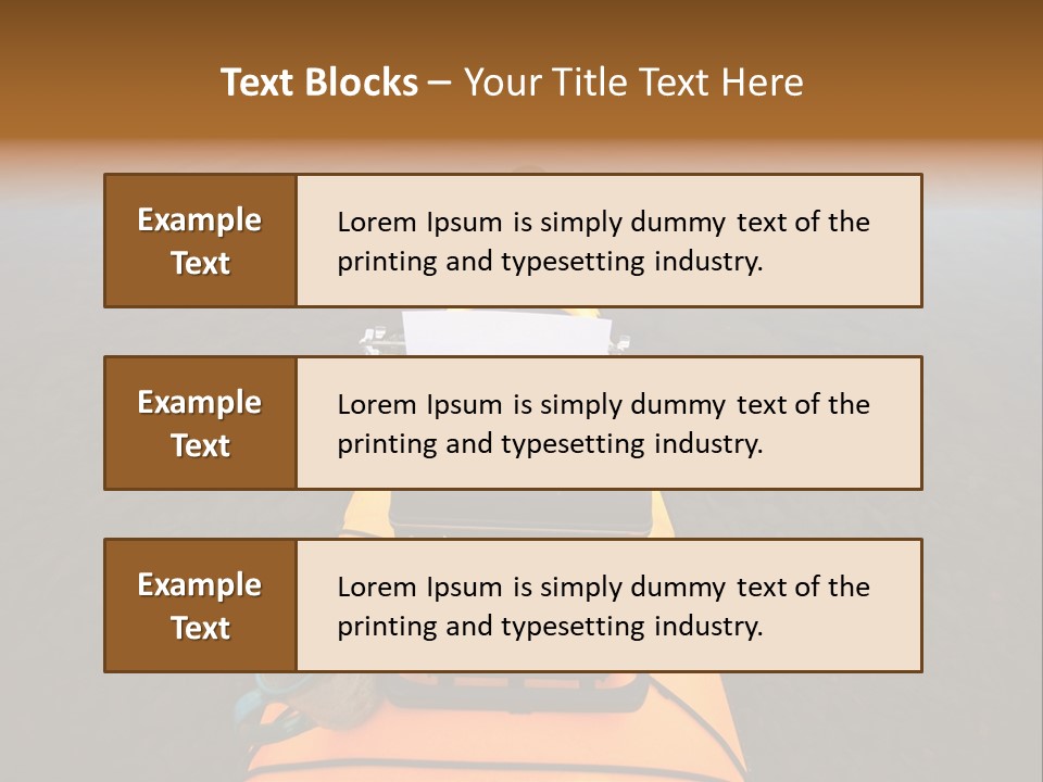 Laughable Coffee Cup Yellow PowerPoint Template