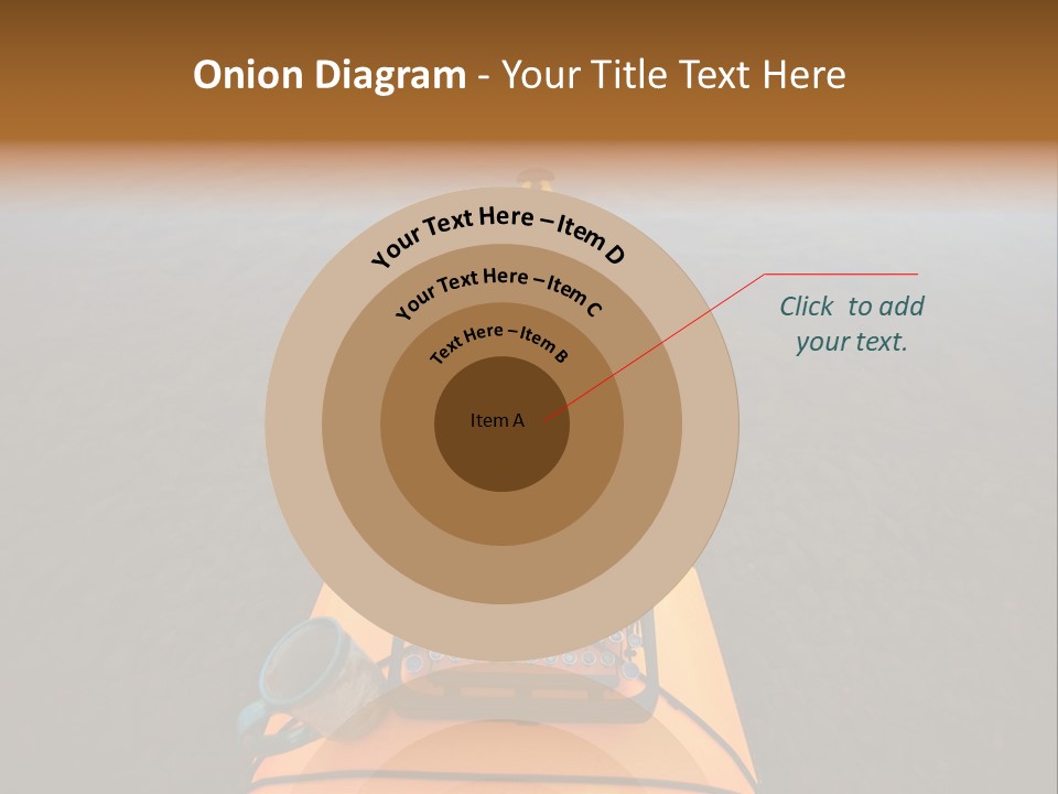 Laughable Coffee Cup Yellow PowerPoint Template