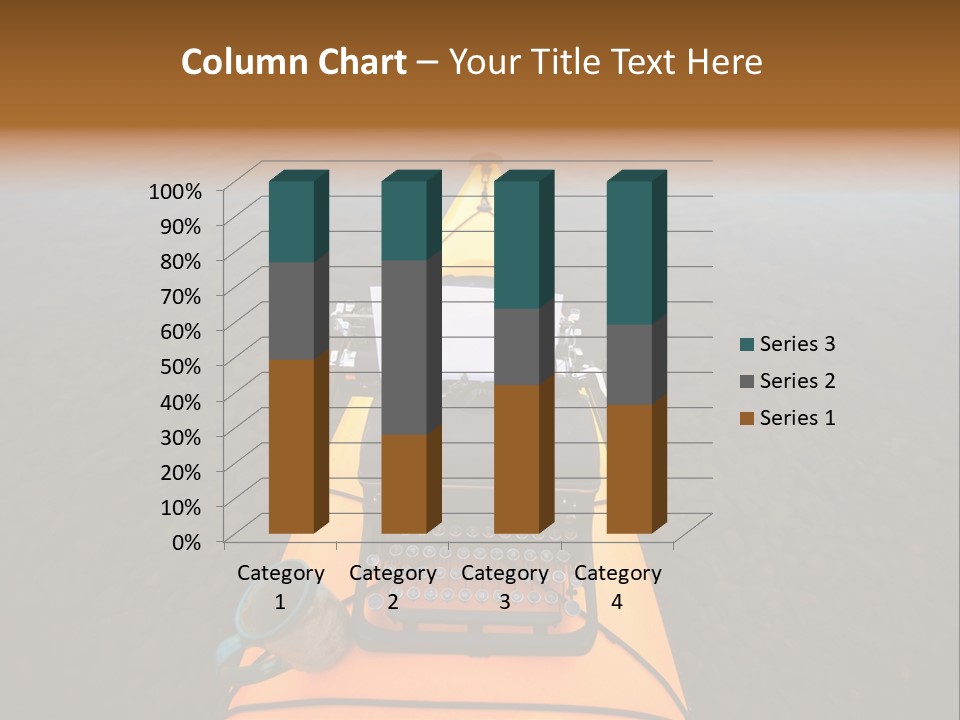 Laughable Coffee Cup Yellow PowerPoint Template