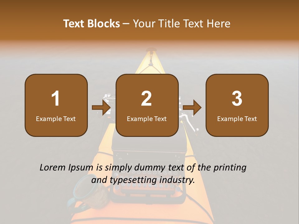 Laughable Coffee Cup Yellow PowerPoint Template