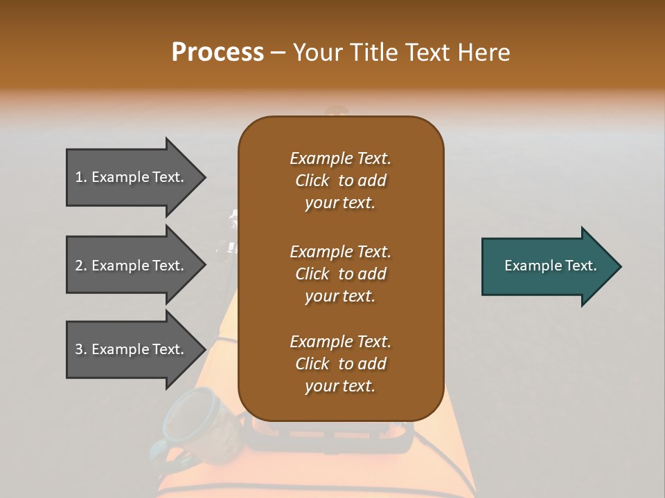 Laughable Coffee Cup Yellow PowerPoint Template