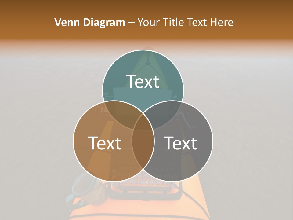 Laughable Coffee Cup Yellow PowerPoint Template