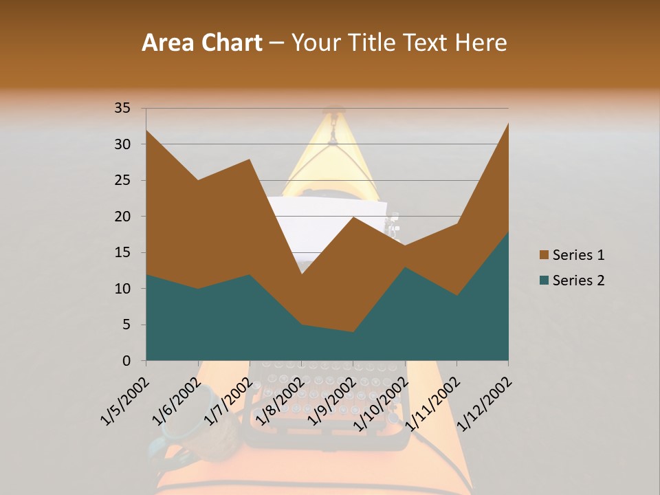 Laughable Coffee Cup Yellow PowerPoint Template