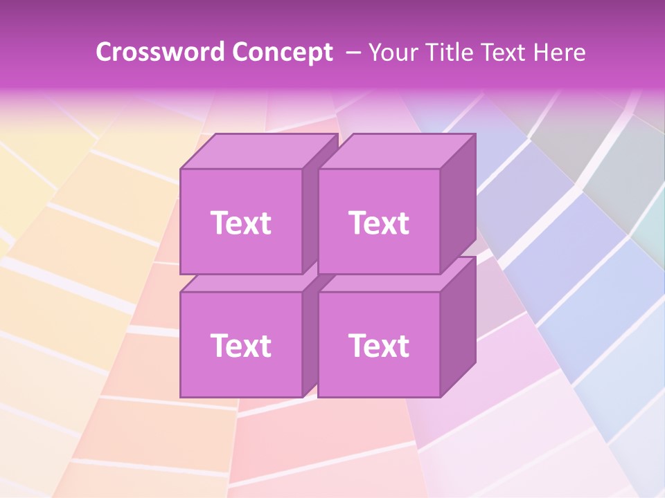 Colored Multi Paint PowerPoint Template