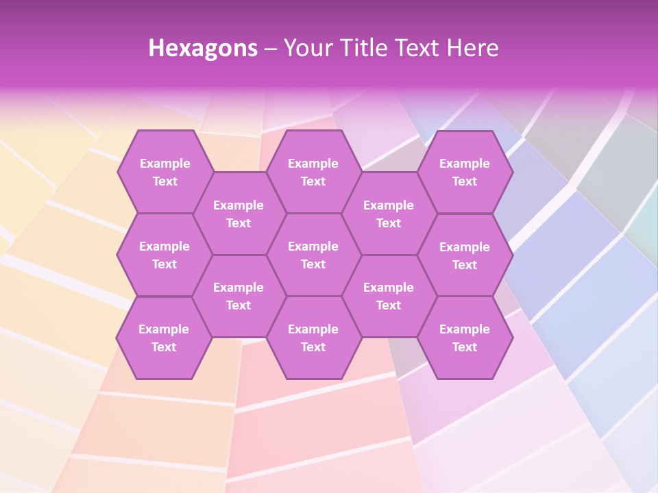 Colored Multi Paint PowerPoint Template