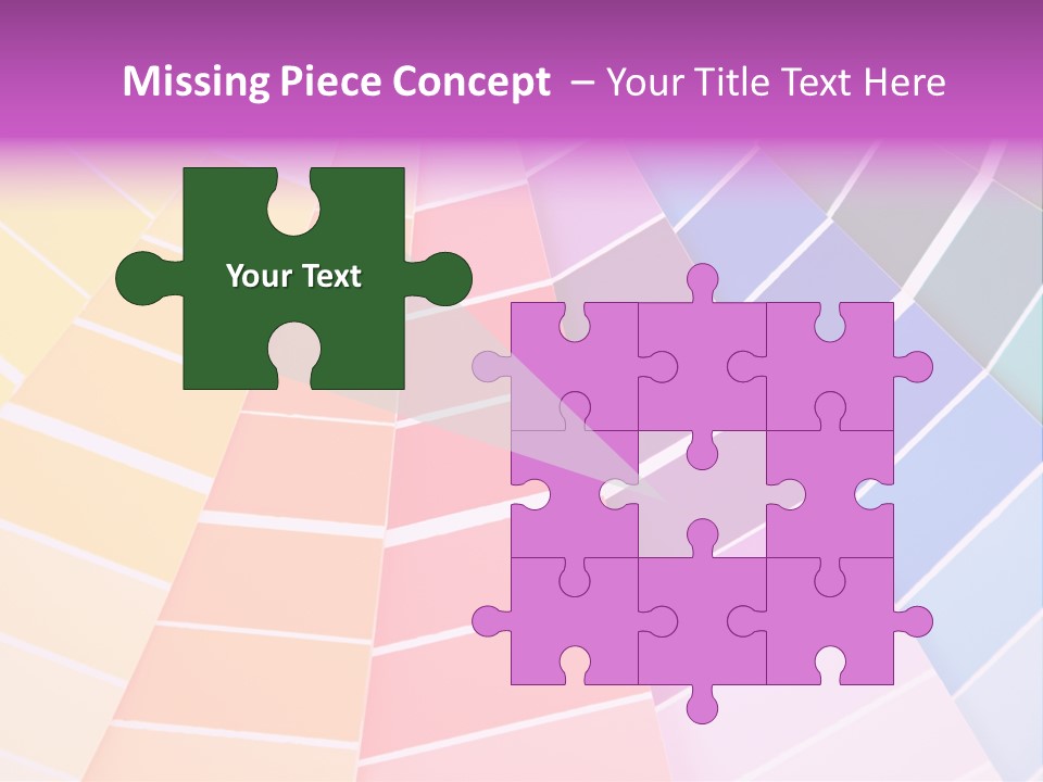 Colored Multi Paint PowerPoint Template