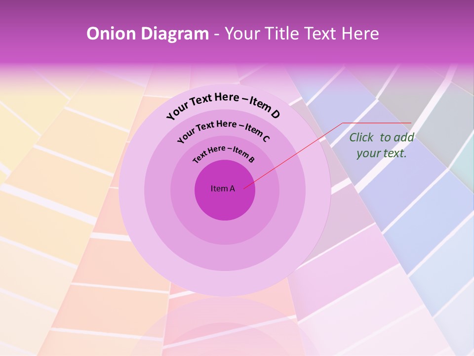 Colored Multi Paint PowerPoint Template